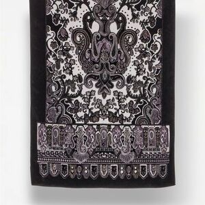 Velvet Burnout Oblong Scarf